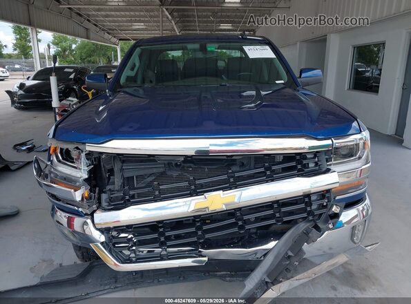 3GCPCREC9HG231192 2017 CHEVROLET SILVERADO Blue Вид задньої частини салону