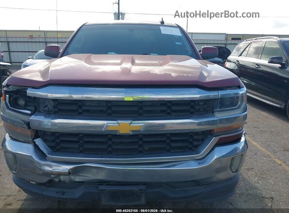 3GCPCREC9HG372554 2017 CHEVROLET SILVERADO Maroon წინა ხედი