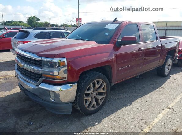 3GCPCREC9HG372554 2017 CHEVROLET SILVERADO Maroon წინა მარცხენა ხედი სამი მეოთხედიდან