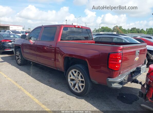 3GCPCREC9HG372554 2017 CHEVROLET SILVERADO Maroon უკანა მარცხენა