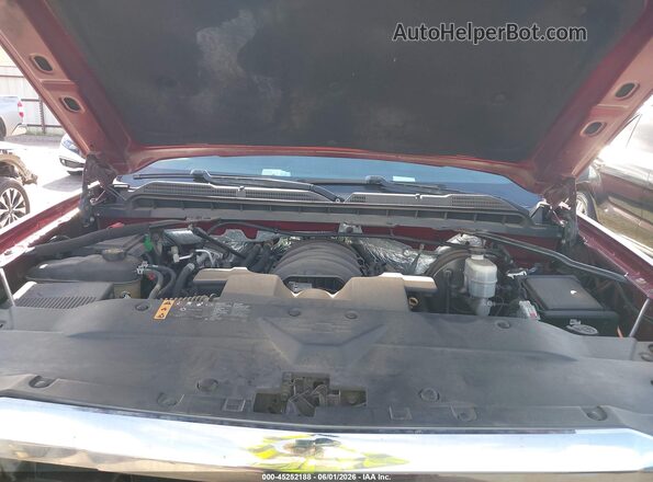 3GCPCREC9HG372554 2017 CHEVROLET SILVERADO Maroon უკანა ხედი