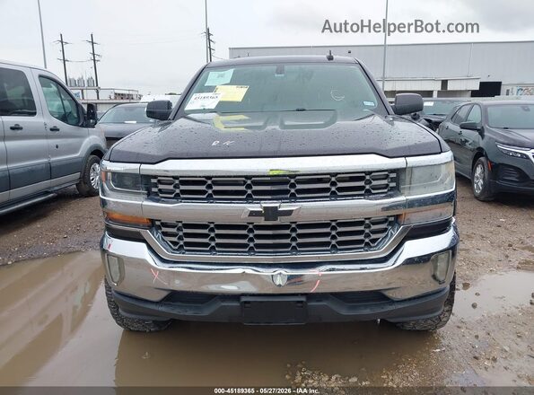 3GCPCRECXGG160485 2016 CHEVROLET SILVERADO Black Rear interior view