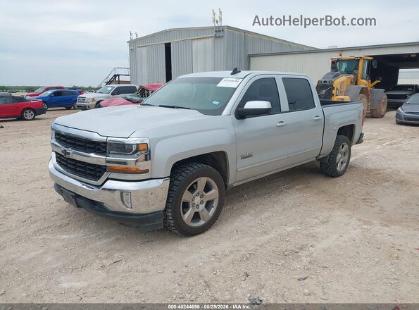 3GCPCRECXGG387871 2016 CHEVROLET SILVERADO Silver წინა მარცხენა ხედი სამი მეოთხედიდან