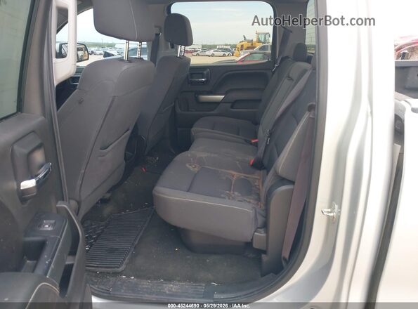 3GCPCRECXGG387871 2016 CHEVROLET SILVERADO Silver VIN კოდის სტიკერის ხედი
