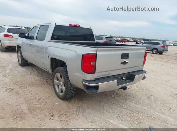 3GCPCRECXGG387871 2016 CHEVROLET SILVERADO Silver უკანა მარცხენა