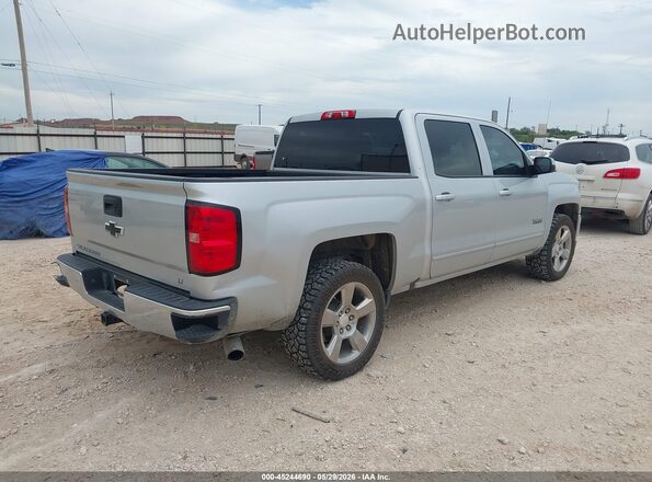 3GCPCRECXGG387871 2016 CHEVROLET SILVERADO Silver უკანა მარჯვენა