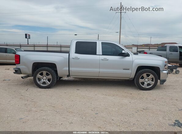 3GCPCRECXGG387871 2016 CHEVROLET SILVERADO Silver უკანა სალონის ხედი