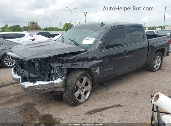 3GCPCREH3GG156029 2016 CHEVROLET SILVERADO Black Առջևի ձախ երեք քառորդ տեսարան