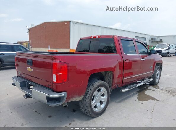 3GCPCSEC5JG168606 2018 CHEVROLET SILVERADO Burgundy Հետևի աջ