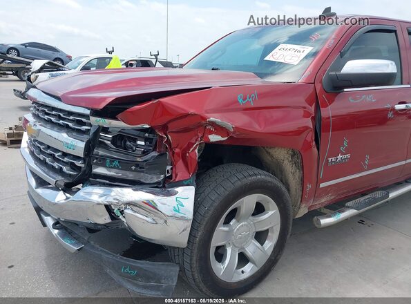 3GCPCSEC5JG168606 2018 CHEVROLET SILVERADO Burgundy Դիմացի տեսք