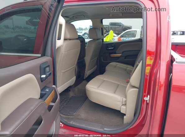 3GCPCSEC5JG168606 2018 CHEVROLET SILVERADO Burgundy VIN կոդի պիտակի տեսք