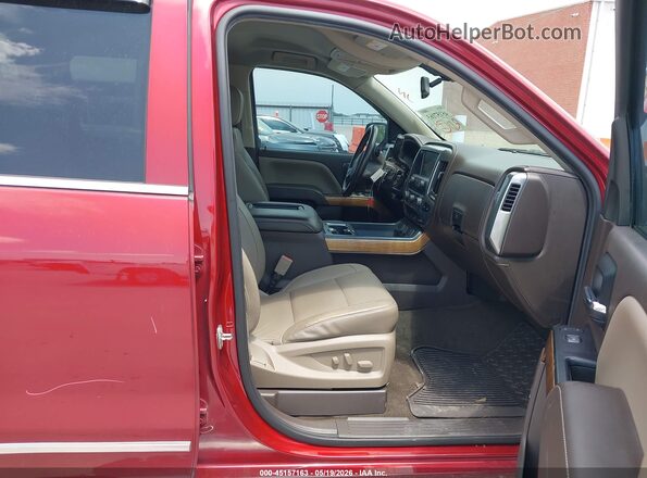3GCPCSEC5JG168606 2018 CHEVROLET SILVERADO Burgundy Սալոնի դիմացի տեսք