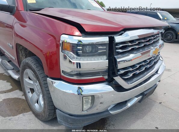 3GCPCSEC5JG168606 2018 CHEVROLET SILVERADO Burgundy 