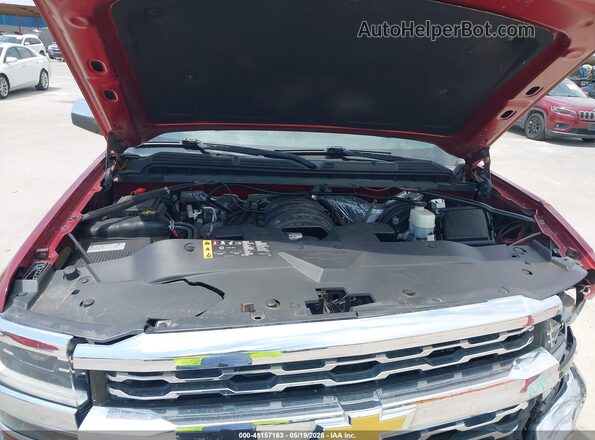 3GCPCSEC5JG168606 2018 CHEVROLET SILVERADO Burgundy Հետևի տեսք