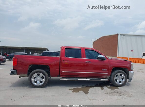3GCPCSEC5JG168606 2018 CHEVROLET SILVERADO Burgundy Սալոնի հետևի տեսք