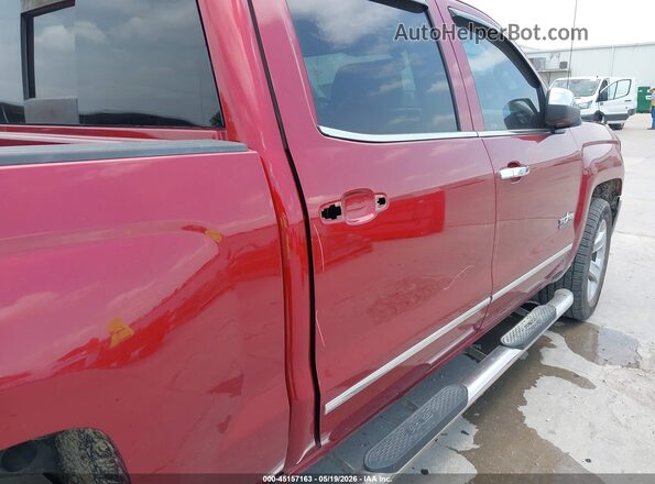 3GCPCSEC5JG168606 2018 CHEVROLET SILVERADO Burgundy 