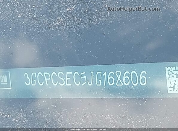 3GCPCSEC5JG168606 2018 CHEVROLET SILVERADO Burgundy 