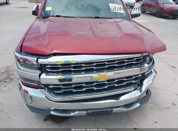 3GCPCSEC5JG168606 2018 CHEVROLET SILVERADO Burgundy 