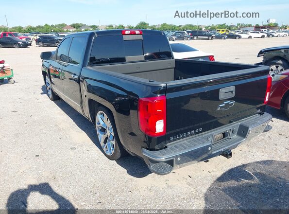 3GCPCSEC9JG426836 2018 CHEVROLET SILVERADO Black Trasero izquierdo
