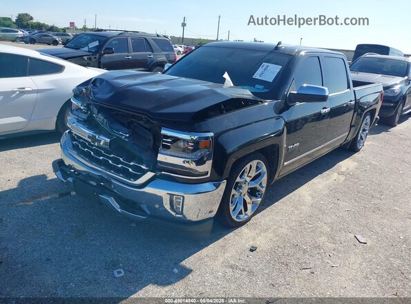 3GCPCSEC9JG426836 2018 CHEVROLET SILVERADO Black Vista tres cuartos delantera izquierda