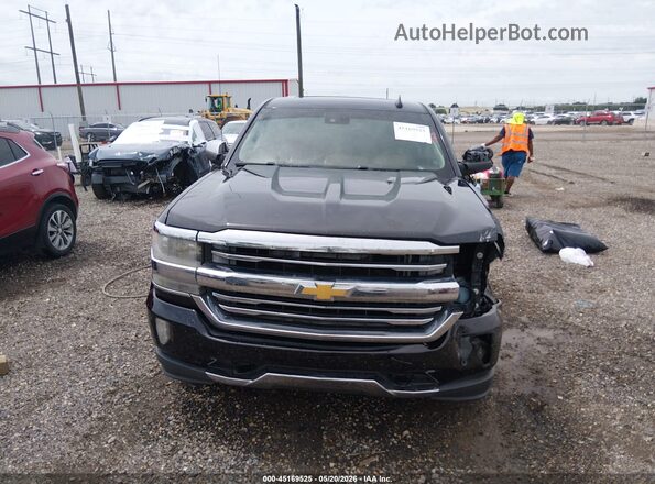 3GCPCTEC7GG269645 2016 CHEVROLET SILVERADO Black უკანა სალონის ხედი