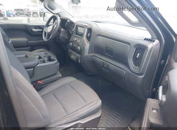 3GCPDBEK3PG288840 2023 CHEVROLET SILVERADO Black წინა სალონის ხედი