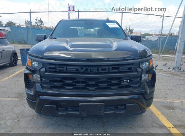 3GCPDBEK3PG288840 2023 CHEVROLET SILVERADO Black უკანა სალონის ხედი