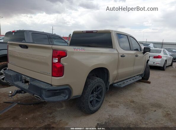3GCPDCED1NG616227 2022 CHEVROLET SILVERADO Tan უკანა მარჯვენა