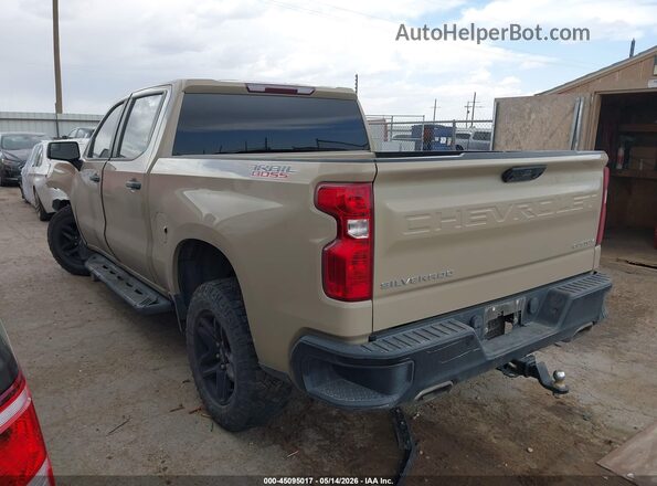 3GCPDCED1NG616227 2022 CHEVROLET SILVERADO Tan უკანა მარცხენა