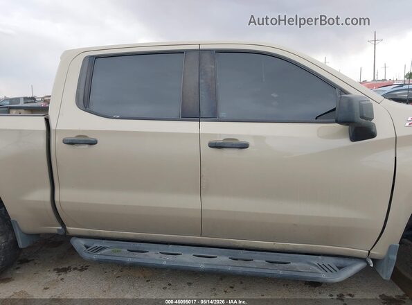 3GCPDCED1NG616227 2022 CHEVROLET SILVERADO Tan ხელსაწყოთა პანელის ხედი