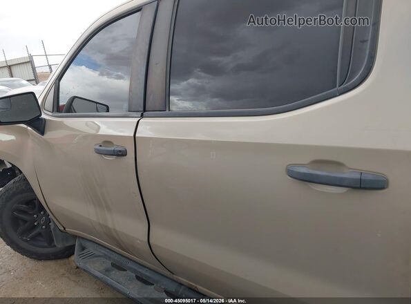 3GCPDCED1NG616227 2022 CHEVROLET SILVERADO Tan უკანა სალონის ხედი