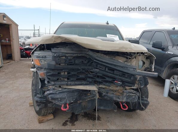 3GCPDCED1NG616227 2022 CHEVROLET SILVERADO Tan წინა პანელის ხედი
