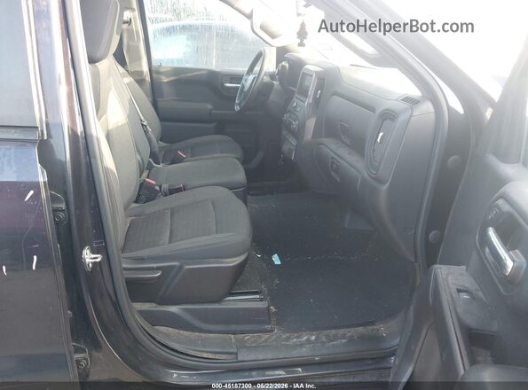 3GCPDCED3NG585272 2022 CHEVROLET SILVERADO Black Вид салону спереду
