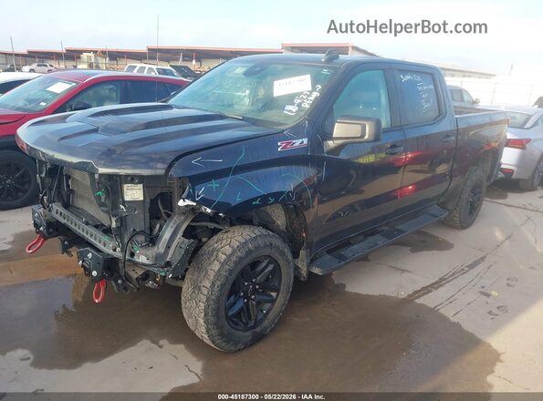 3GCPDCED3NG585272 2022 CHEVROLET SILVERADO Black Передня ліва чверть