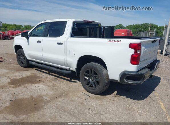 3GCPDCED6NG547812 2022 CHEVROLET SILVERADO White Trasero izquierdo