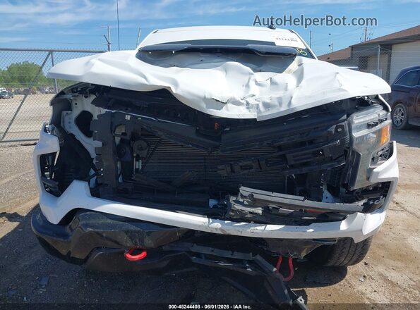 3GCPDCED6NG547812 2022 CHEVROLET SILVERADO White Vista del cuadro de instrumentos