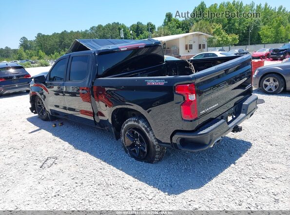 3GCPDCED6NG685530 2022 CHEVROLET SILVERADO Black Rear left