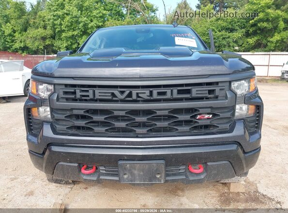 3GCPDCEK9PG281476 2023 CHEVROLET SILVERADO Синий Вид задней части салона