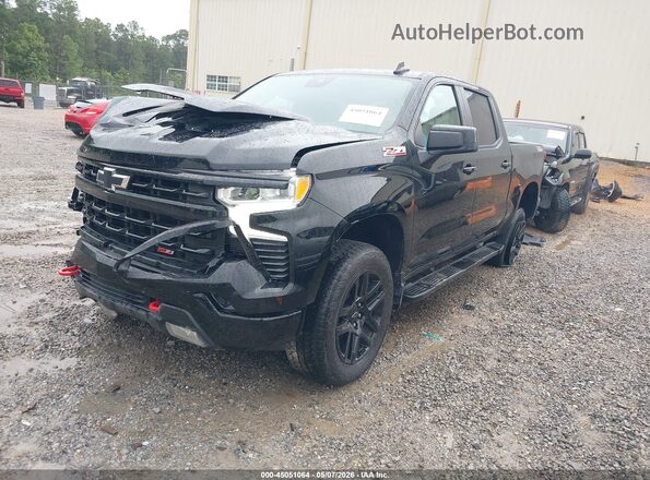 3GCPDFEK5PG107521 2023 CHEVROLET SILVERADO Black Առջևի ձախ երեք քառորդ տեսարան