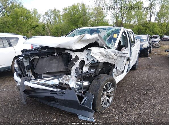 3GCPDKEKXRG345554 2024 CHEVROLET SILVERADO White Առջևի ձախ երեք քառորդ տեսարան