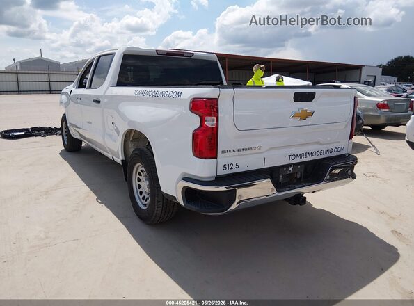 3GCPWAEH2MG244266 2021 CHEVROLET SILVERADO Белый Задняя левая четверть