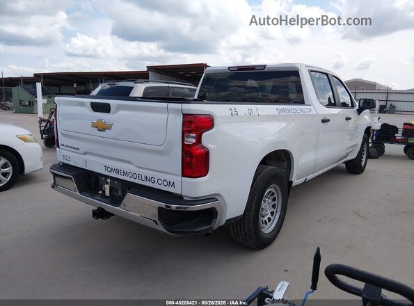 3GCPWAEH2MG244266 2021 CHEVROLET SILVERADO Белый Задняя правая четверть