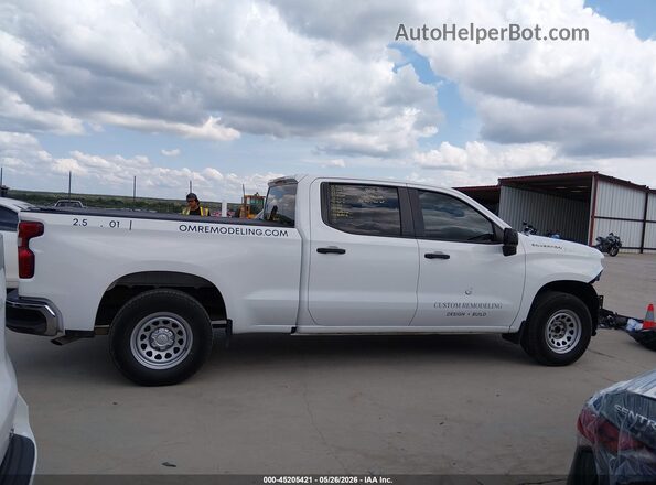 3GCPWAEH2MG244266 2021 CHEVROLET SILVERADO Белый Панорамный вид салона 360°