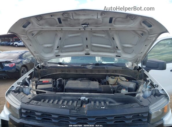 3GCPWAEHXKG174383 2019 CHEVROLET SILVERADO White უკანა ხედი