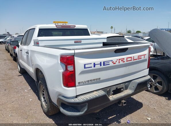 3GCPWAEHXKG174383 2019 CHEVROLET SILVERADO White უკანა მარცხენა