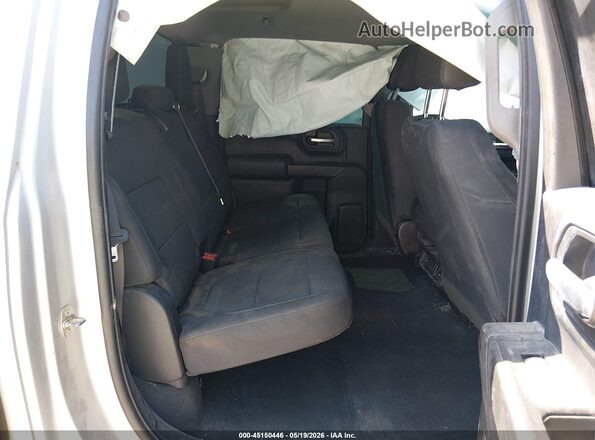3GCPWBEH7LG100975 2020 CHEVROLET SILVERADO Silver VIN კოდის სტიკერის ხედი