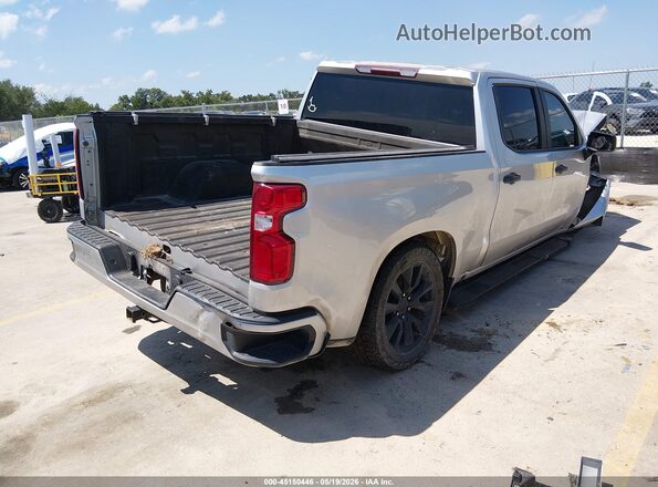 3GCPWBEH7LG100975 2020 CHEVROLET SILVERADO Silver უკანა მარჯვენა