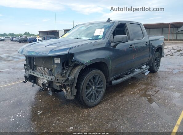 3GCPWBEK3LG258435 2020 CHEVROLET SILVERADO Gray წინა მარცხენა ხედი სამი მეოთხედიდან