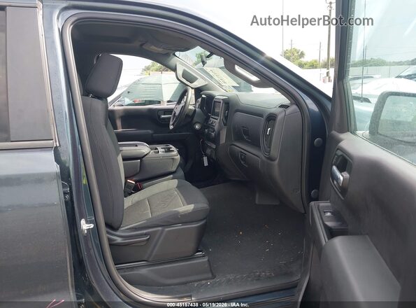 3GCPWBEK3LG258435 2020 CHEVROLET SILVERADO Gray წინა სალონის ხედი