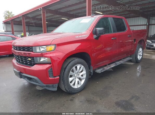 3GCPWBEK9MG344303 2021 CHEVROLET SILVERADO Red Front left